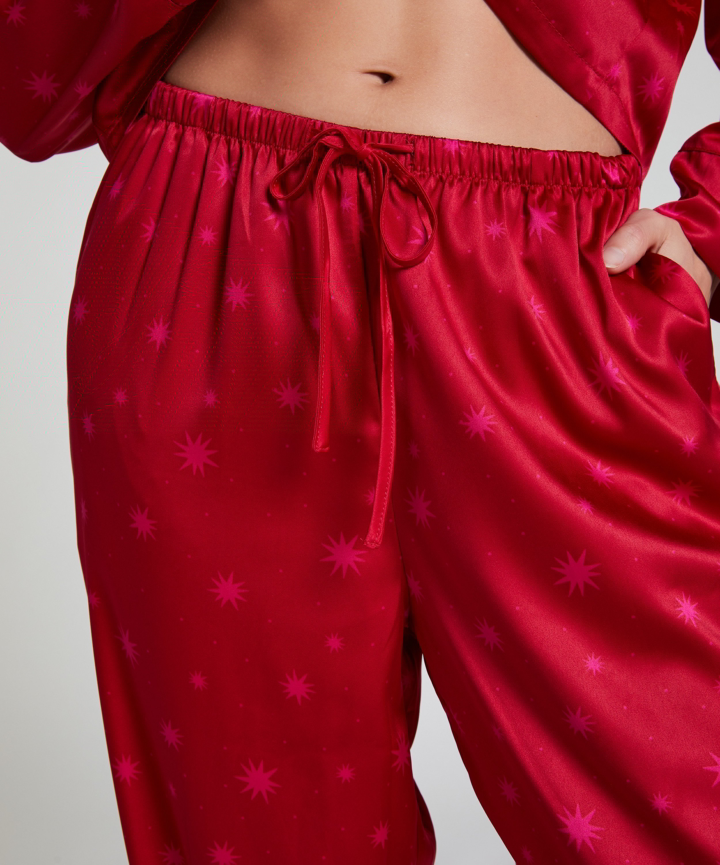 Hose Satin, Rot, main