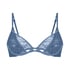 Unwattierter Bügel-BH Molly, Blau