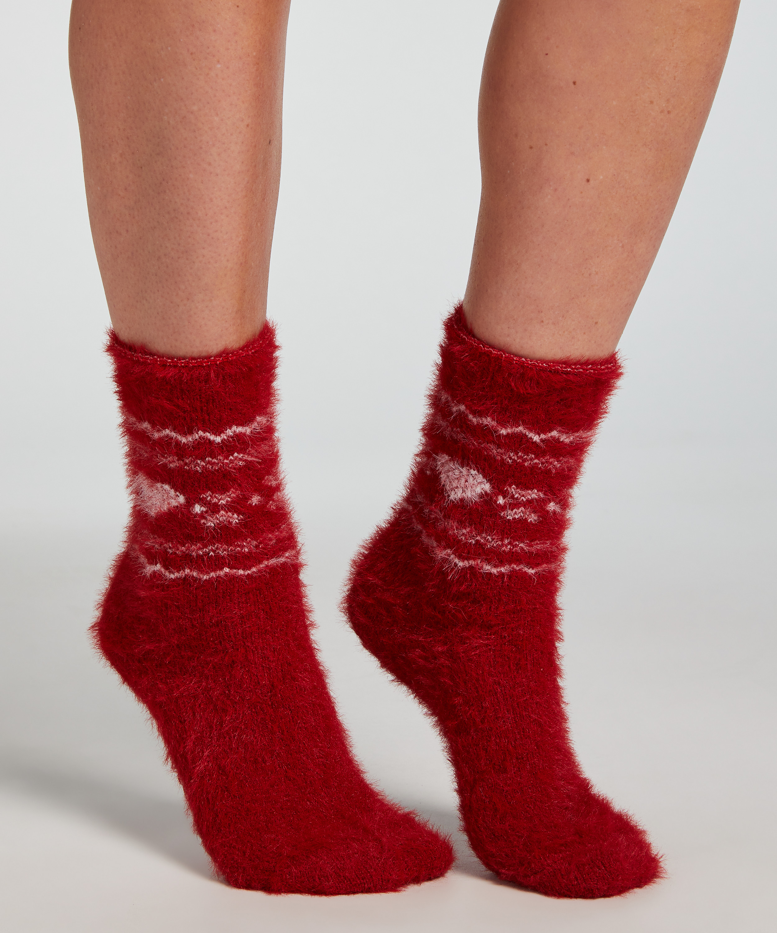 2 Paar Socken Cosy, Rot, main