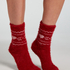 2 Paar Socken Cosy, Rot