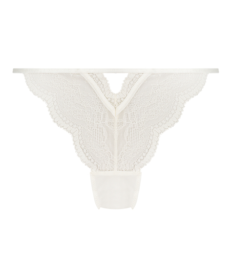 Slip br&eacute;silien Isabelle, Blanc