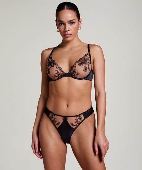 Soutien-gorge à armatures non-préformé Anouk, Noir