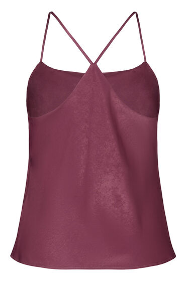 Hunkemöller Ayla Satin Cami Top Purple