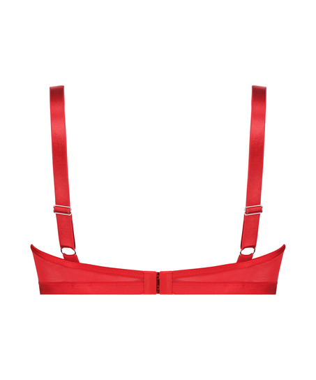 Unwattierter Bügel-BH Elissa, Rot