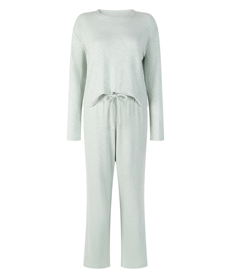Pyjama-Set, Grün