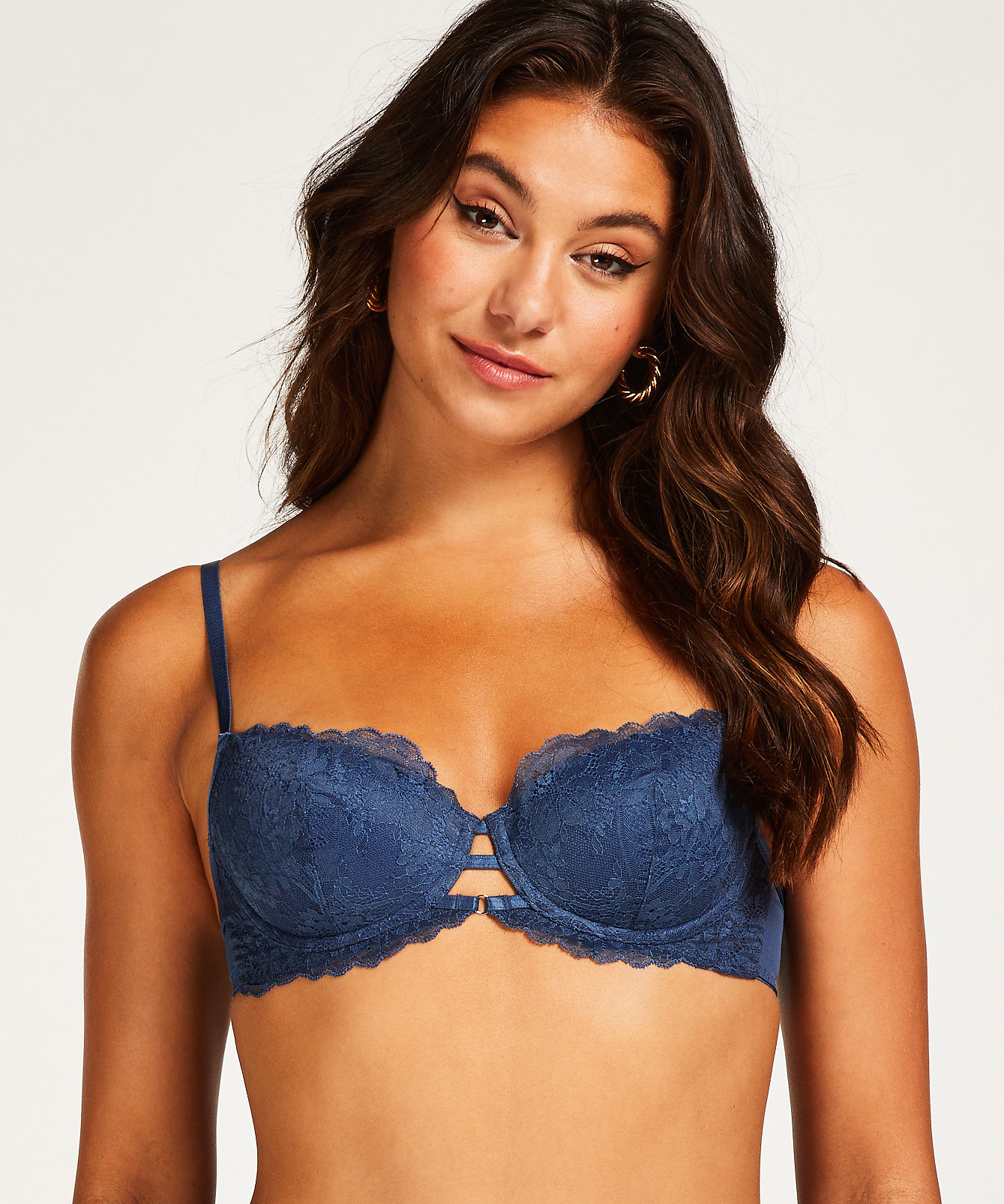 Soutien-gorge &agrave; armatures pr&eacute;form&eacute; Josefina, Bleu, main