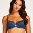Soutien-gorge &agrave; armatures pr&eacute;form&eacute; Josefina, Bleu