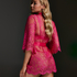 Kimono Lace Isabelle, Rose
