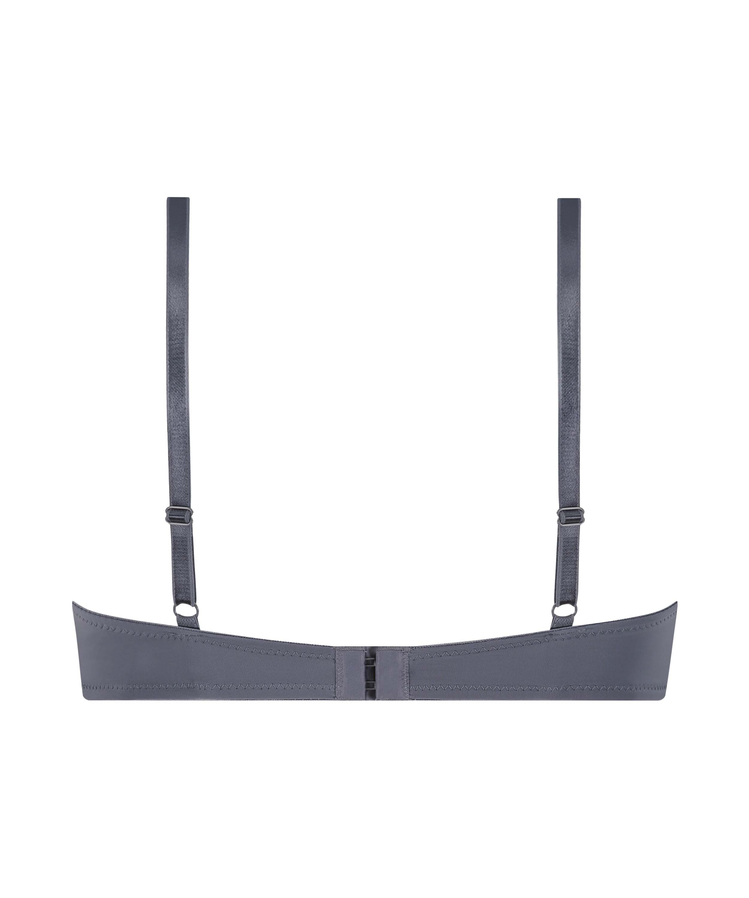 Soutien-gorge à armatures préformé Plunge, Gris, main