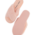 Pantoufles Velours, Rose