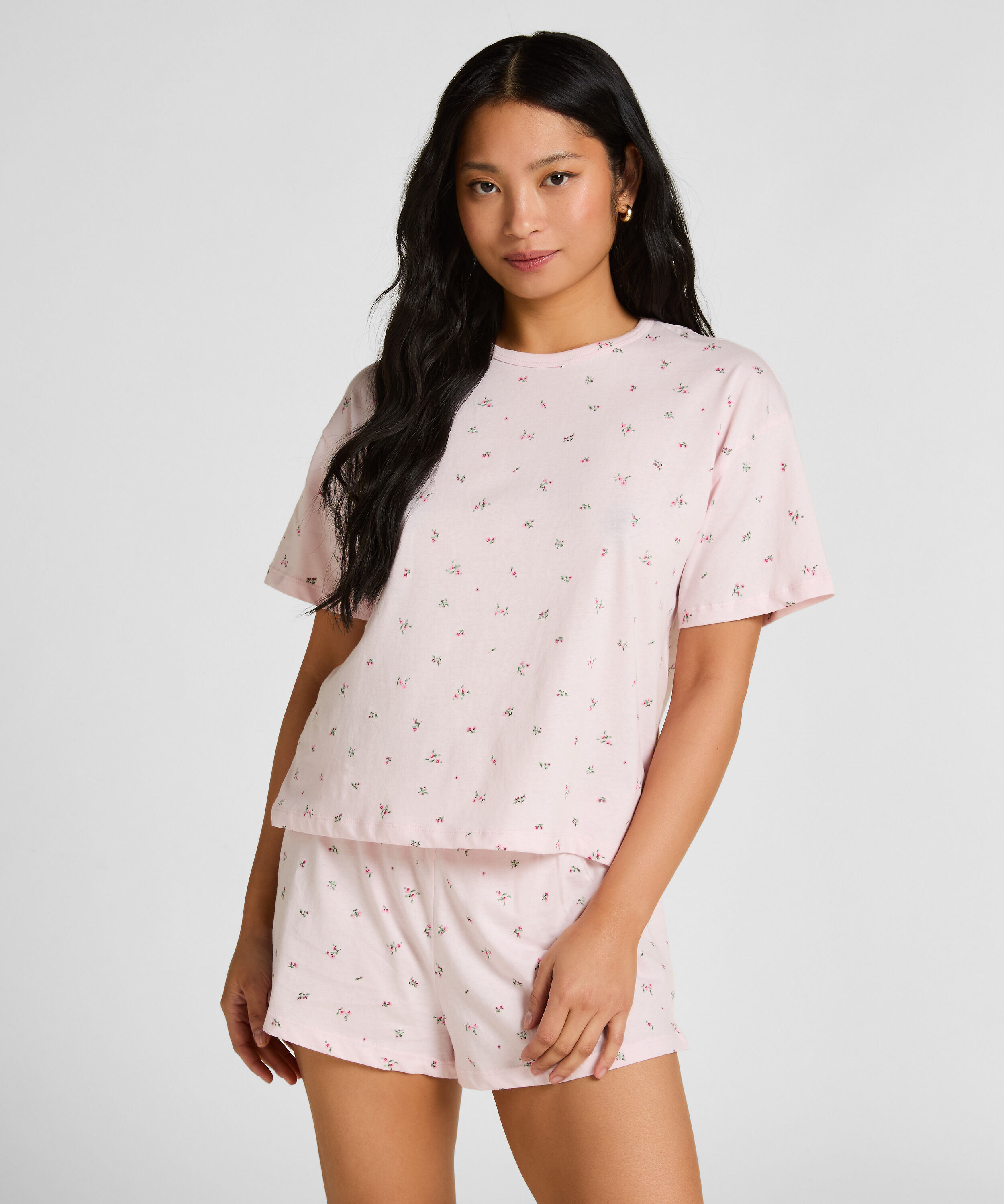 Pyjama set de coton, Rose Pyjama set de coton, Rose