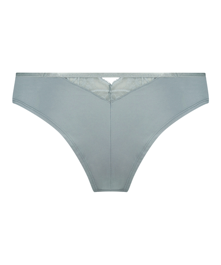 Slip br&eacute;silien Luna, Bleu