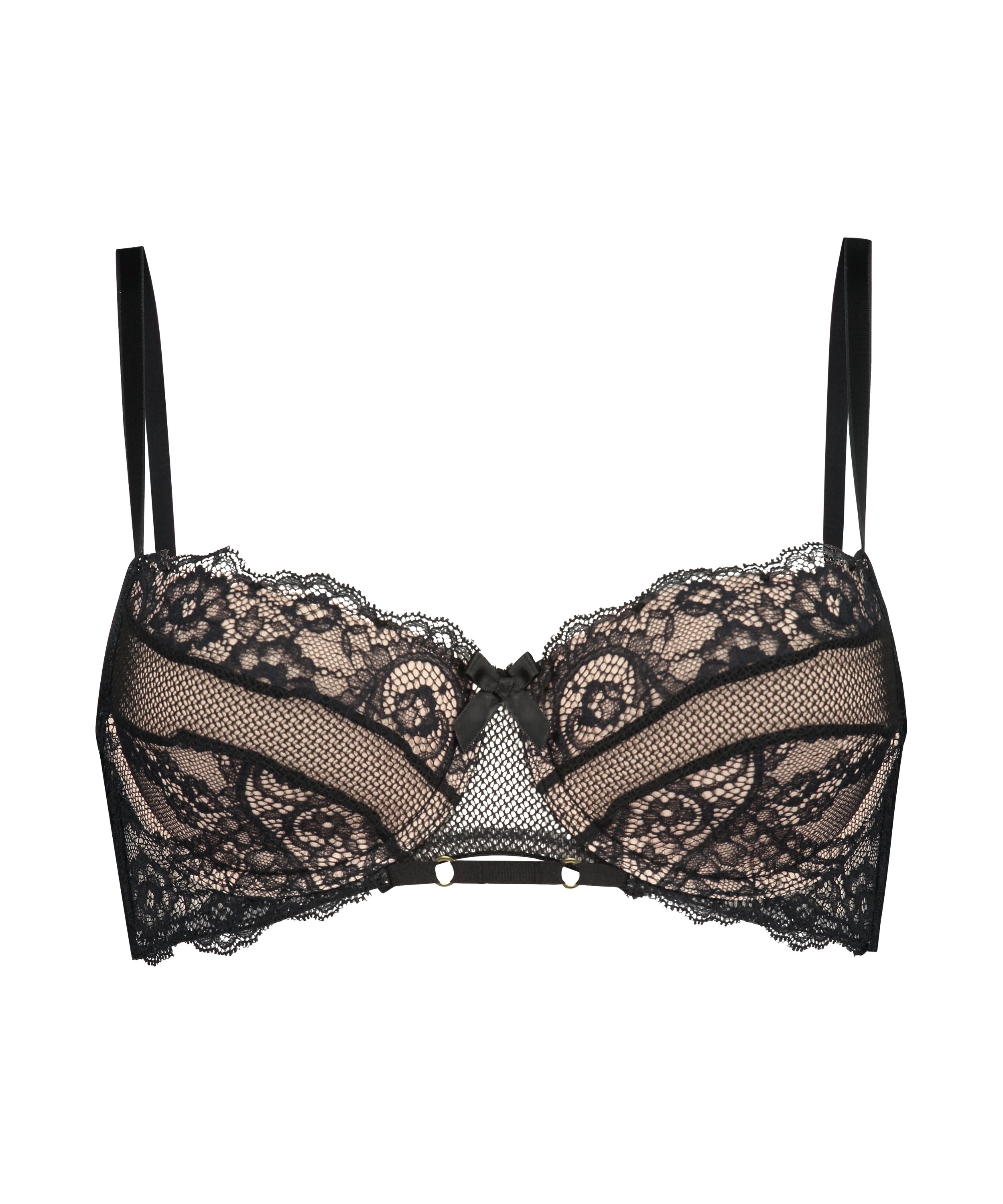 Soutien-gorge &agrave; armatures pr&eacute;form&eacute; Sierra, Noir, main
