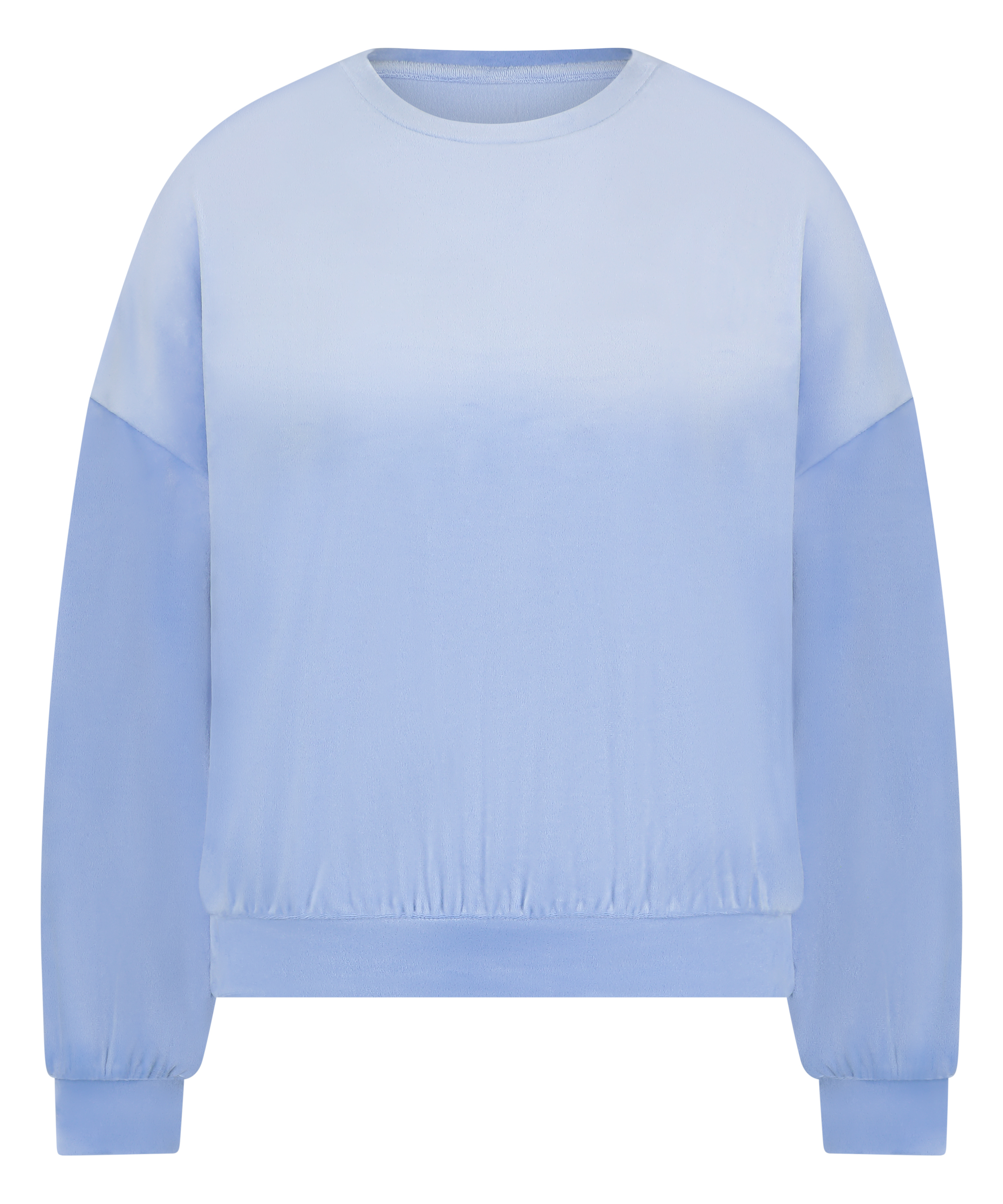 Velours Top, Blau, main
