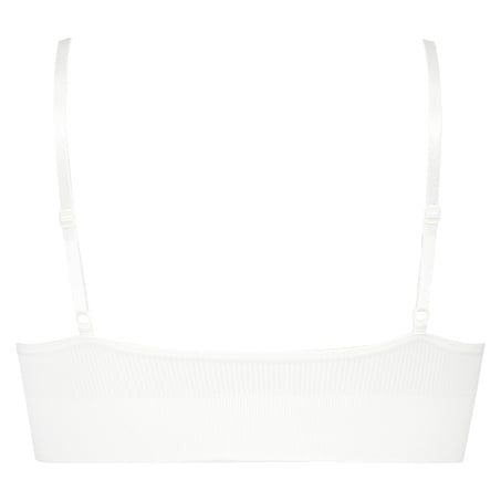 Nahtloser Bralette, Wei&szlig;