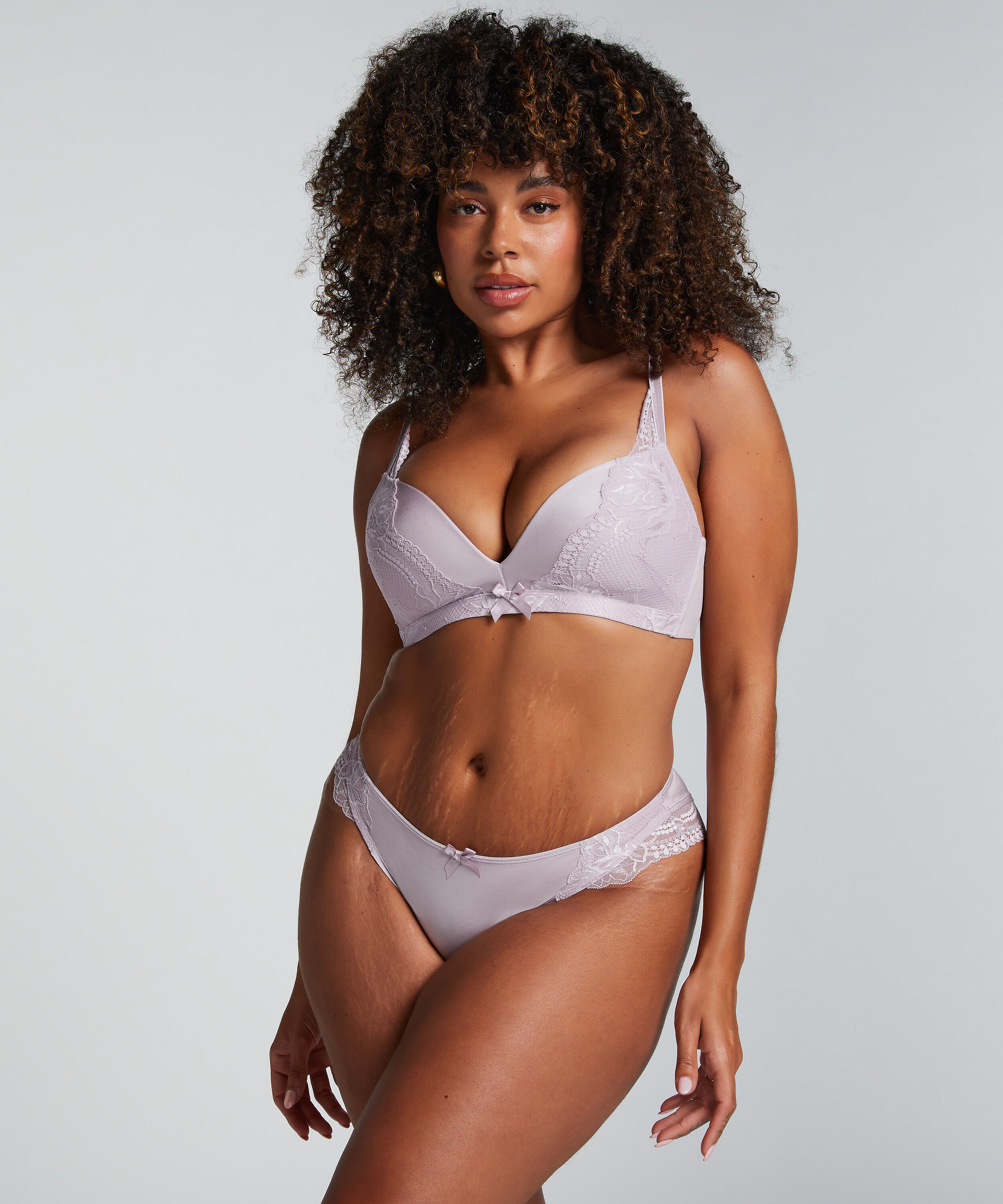 Slip br&eacute;silien Lycke, Violet