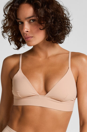Hunkemöller Triangle Brassière Smooth Beige