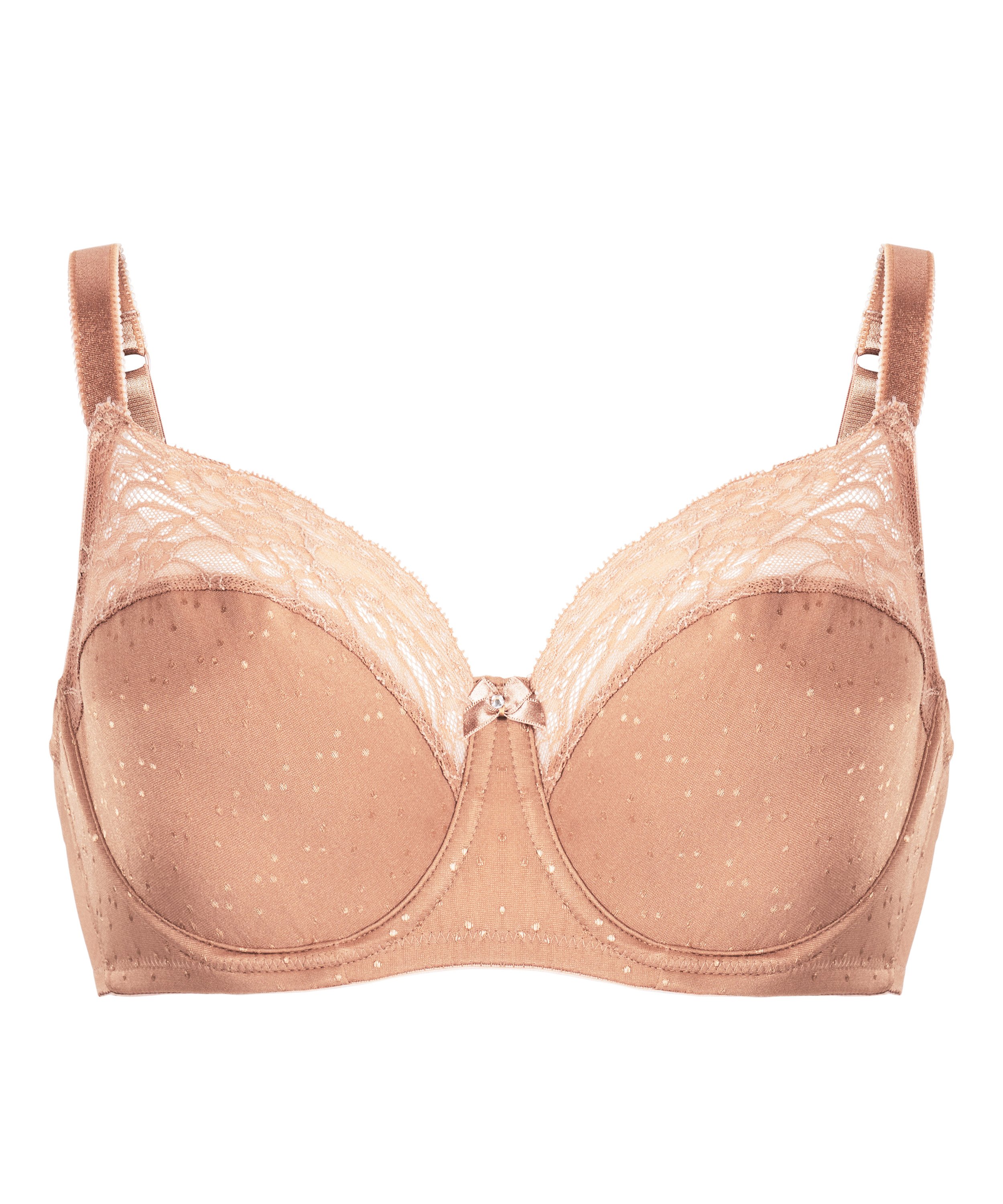 Nicht-vorgeformter B&uuml;gel-BH Sophie, Braun, main