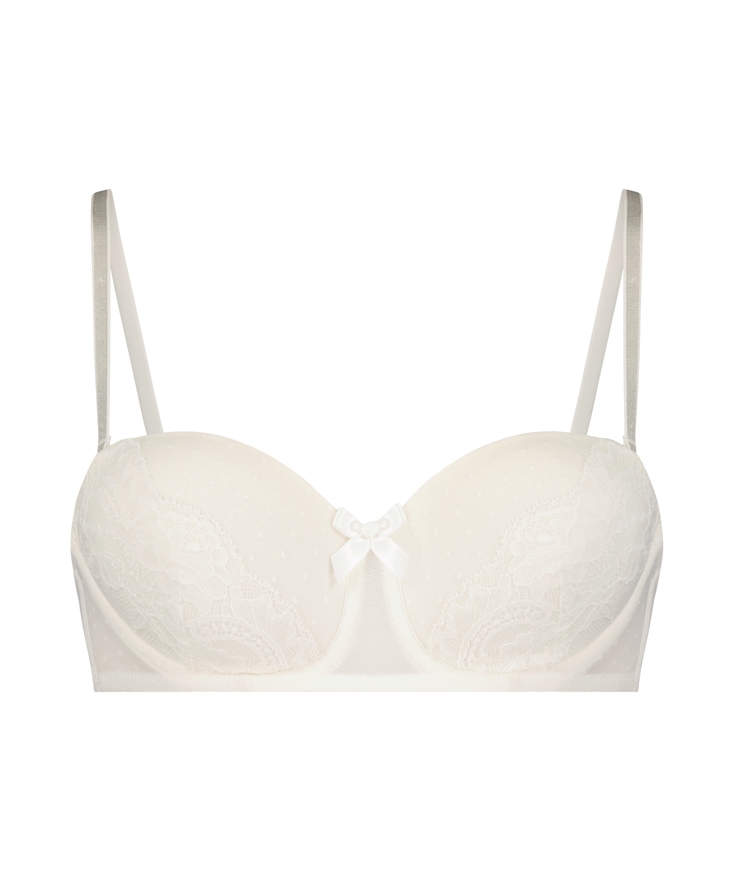 Soutien-gorge préformé à armatures bretelles Valerie, Blanc, main