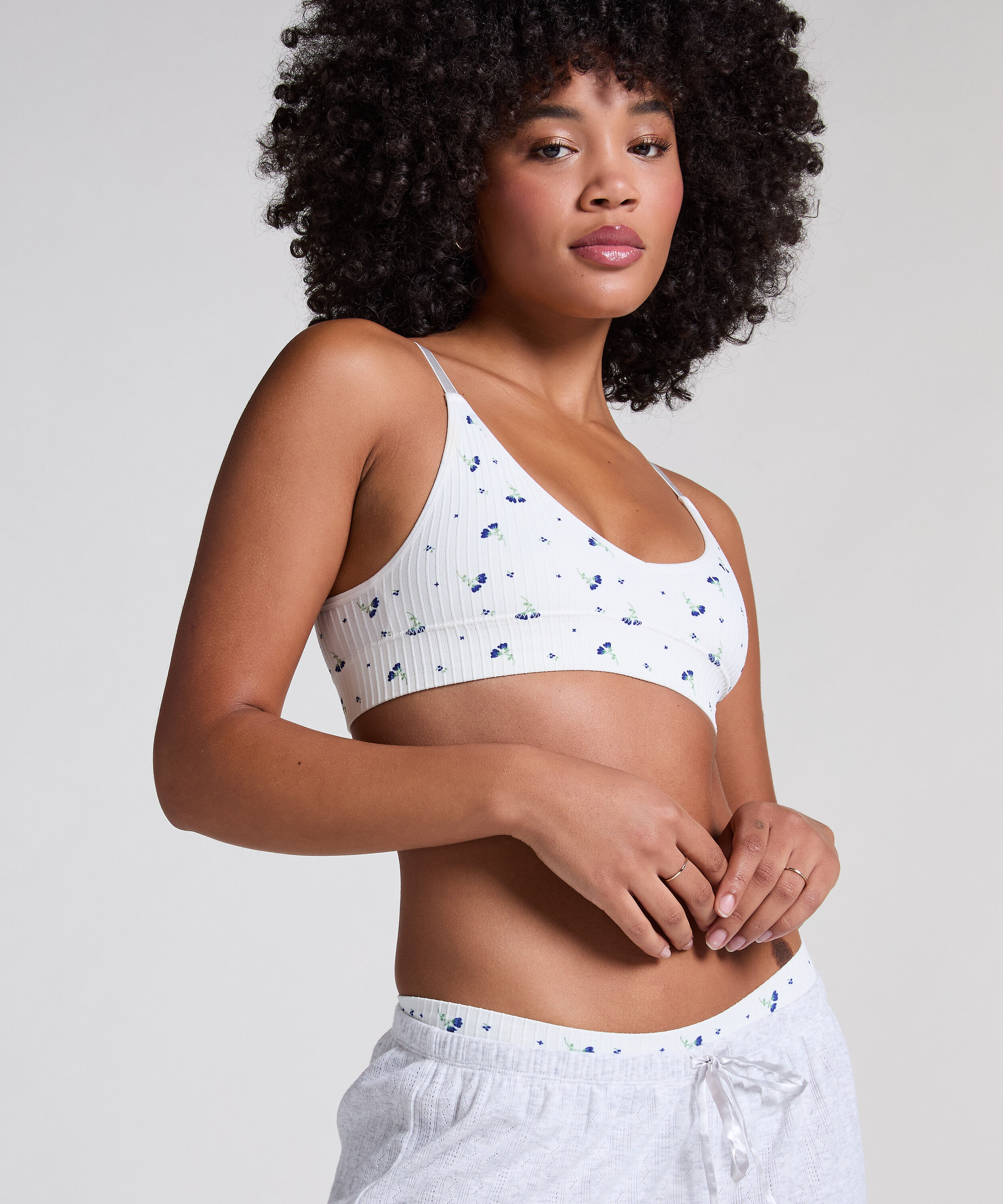 Bralette Dianne, Weiß Bralette Dianne, Weiß