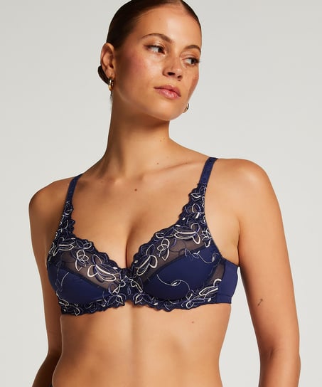 Soutien-gorge à armatures non-préformé Diva, Bleu