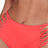 Slip de bikini taille haute Sunset Dream, Rouge