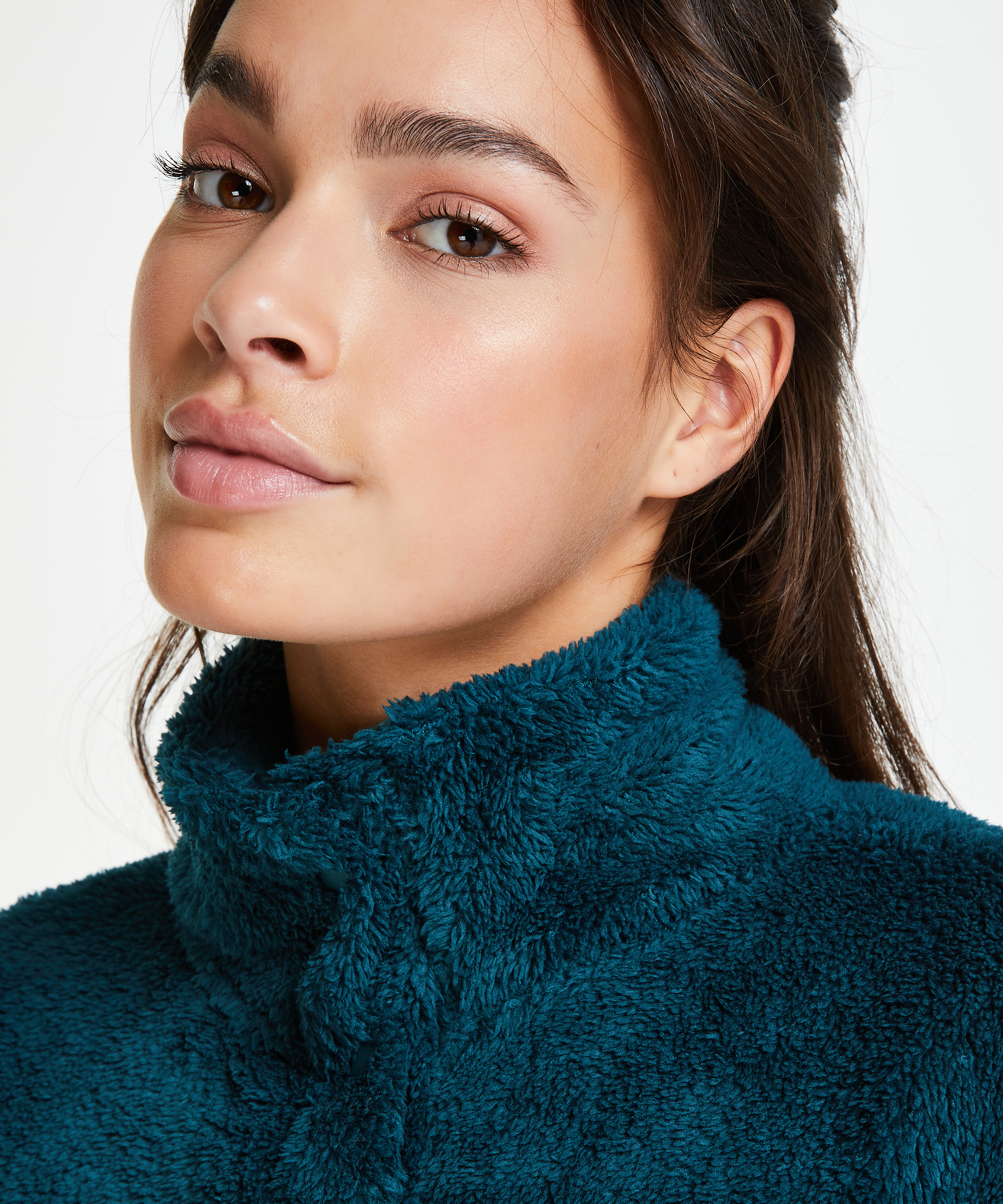 Weste Snuggle Fleece, Blau, main