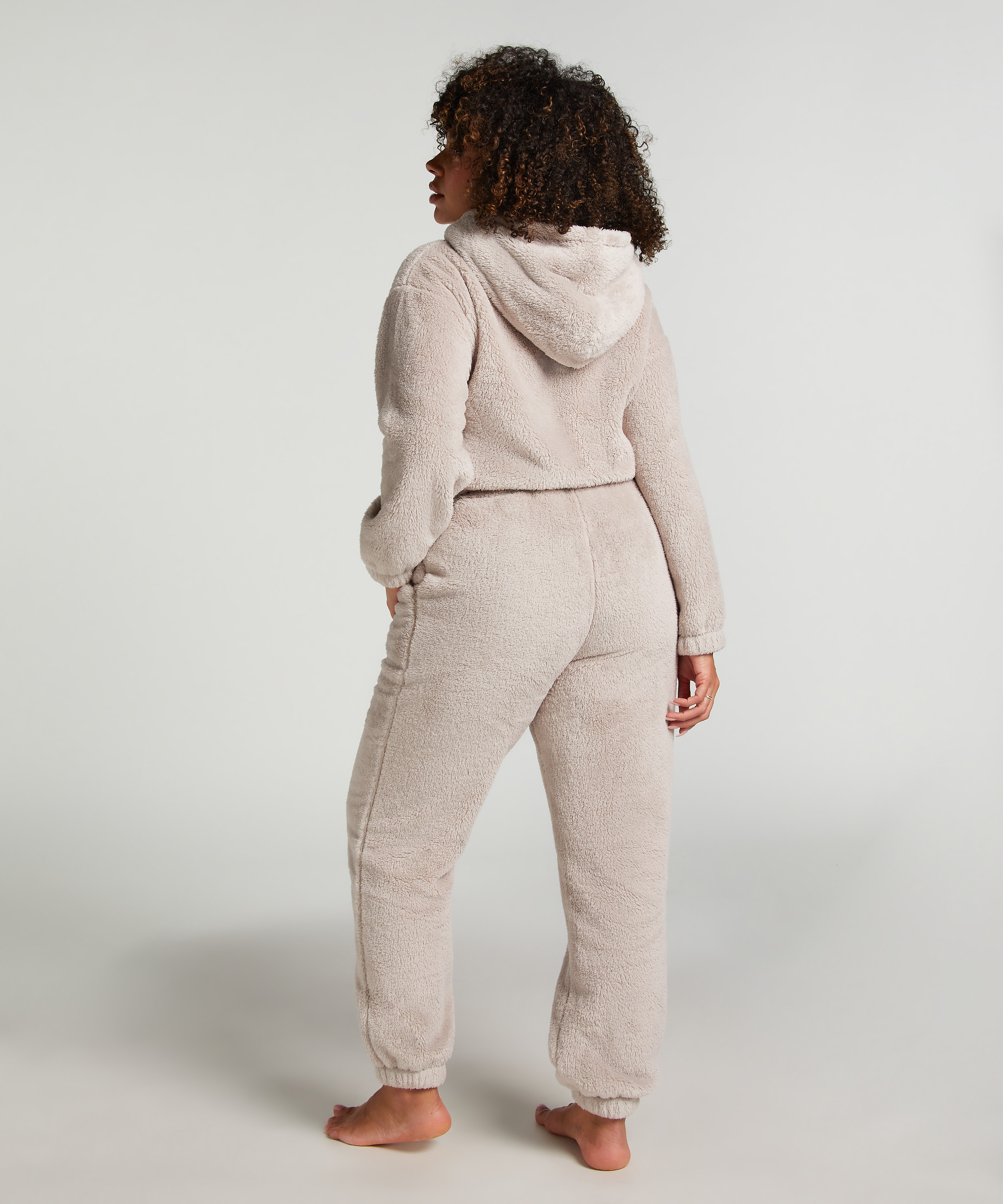 Oberteil aus Fleece, Grau, main