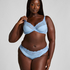 Slip brésilien Diva, Bleu
