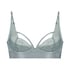 Soutien-gorge bustier non-rembourré à armatures Luna, Bleu