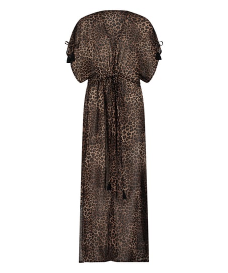 Sheer Kimono, Marron