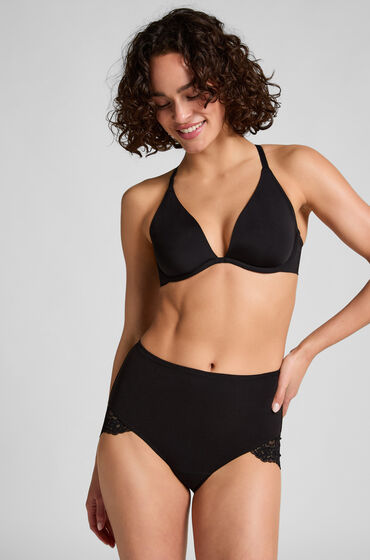 Hunkemöller Combinaison en dentelle longueur maxi Noir