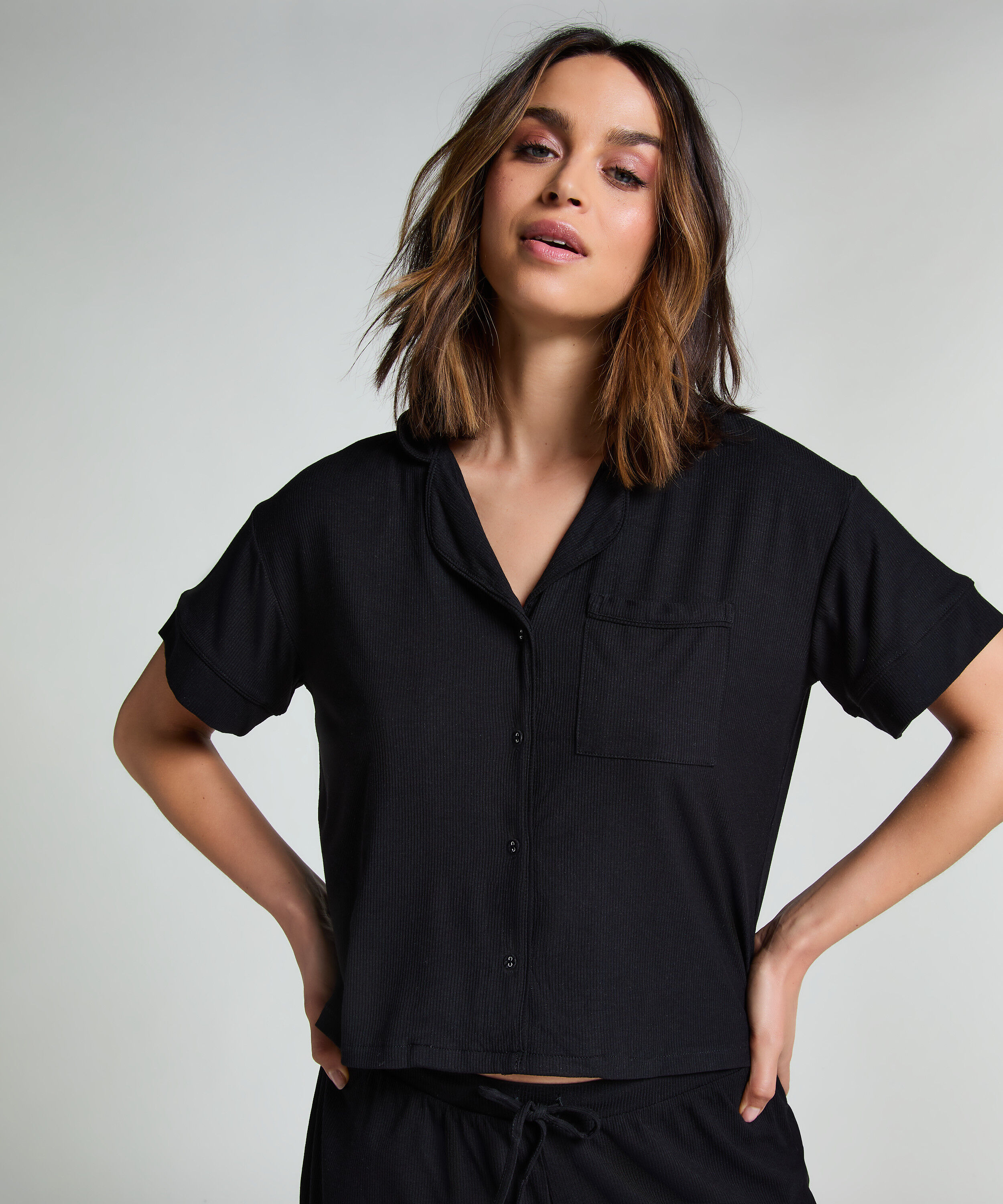 Kurzärmelige Jersey-Jacke Essential