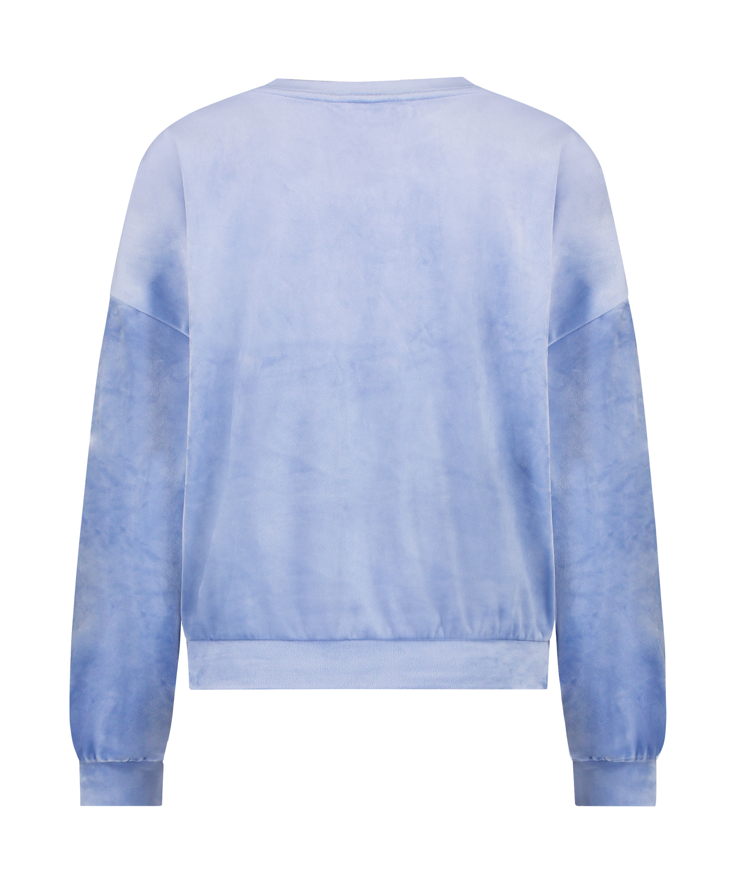 Velours Top, Blau, main