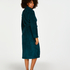 Peignoir Fleece, Bleu