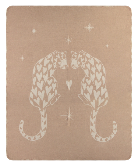 Kuscheldecke Leonie, Braun