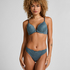 Soutien-gorge à armatures préformé push-up Marine, Bleu
