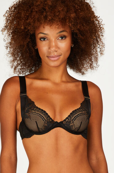 Image of Hunkemöller Unwattierter Bügel-BH Hana Schwarz