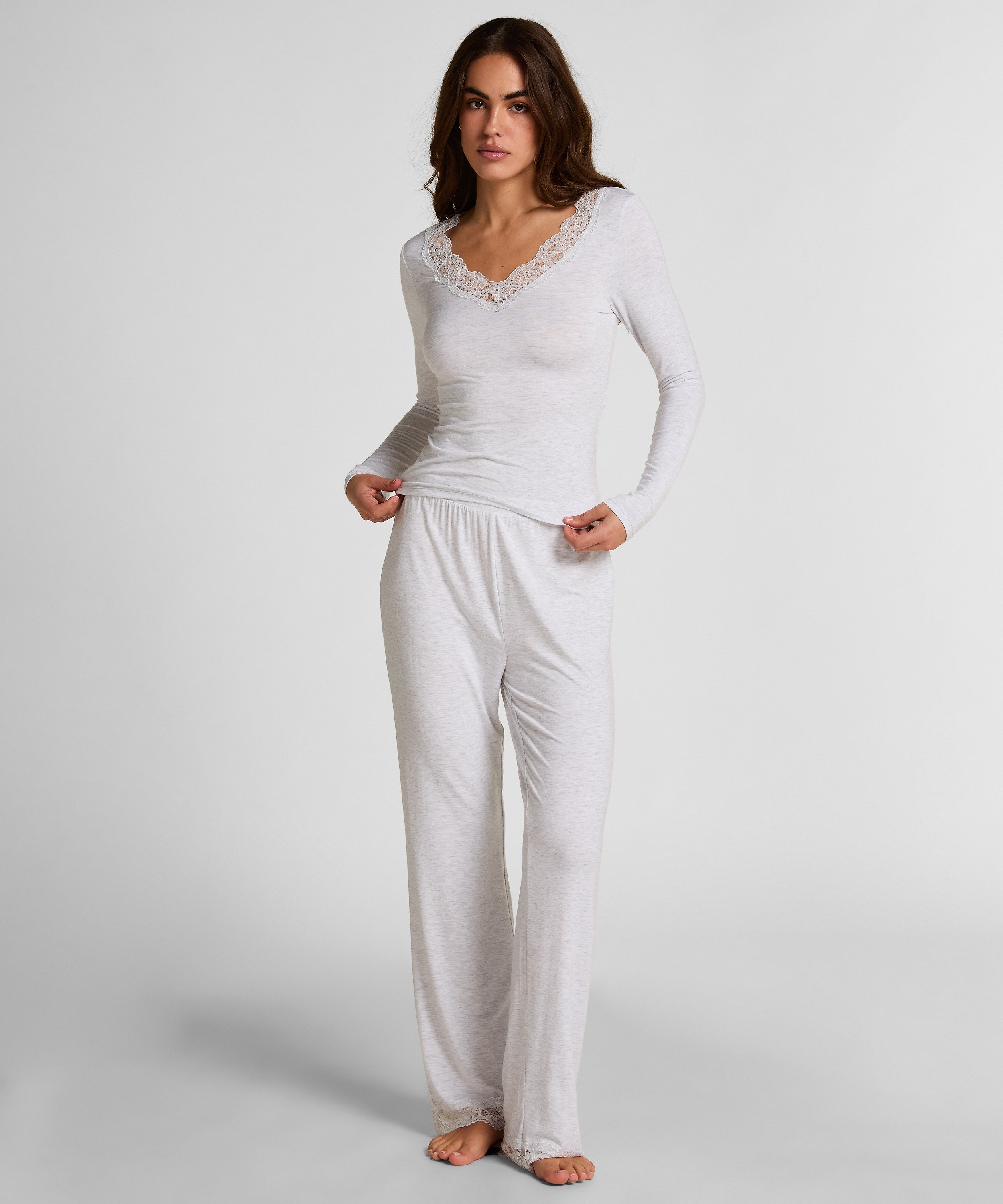 Pyjama-Set, Grau, main