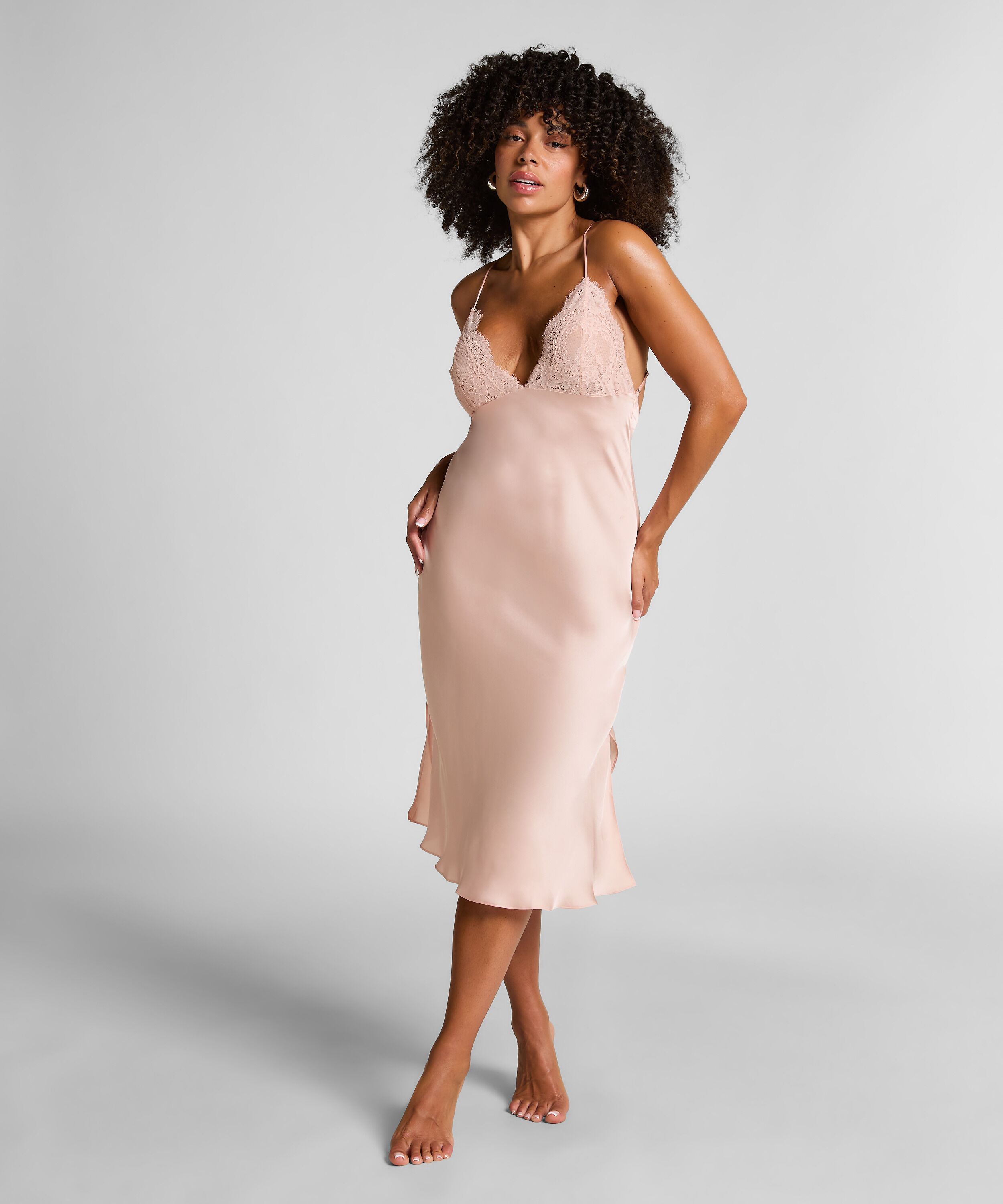 Slipdress Dorothy, Rose Slipdress Dorothy, Rose