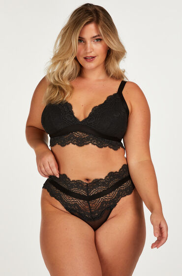 Image of Hunkemöller Brazilian mit hohem Beinausschnitt Renee Schwarz