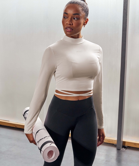 HKMX Legging taille haute Make Me Zen, Noir