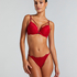 Soutien-gorge à armatures maximiseur préformé Charlotta, Rouge
