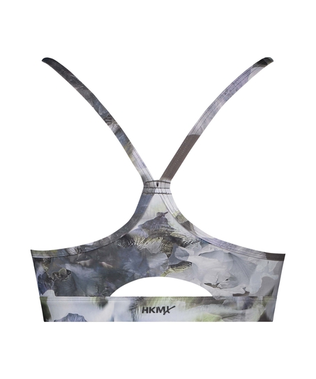 HKMX Brassière de sport de niveau 1, Gris