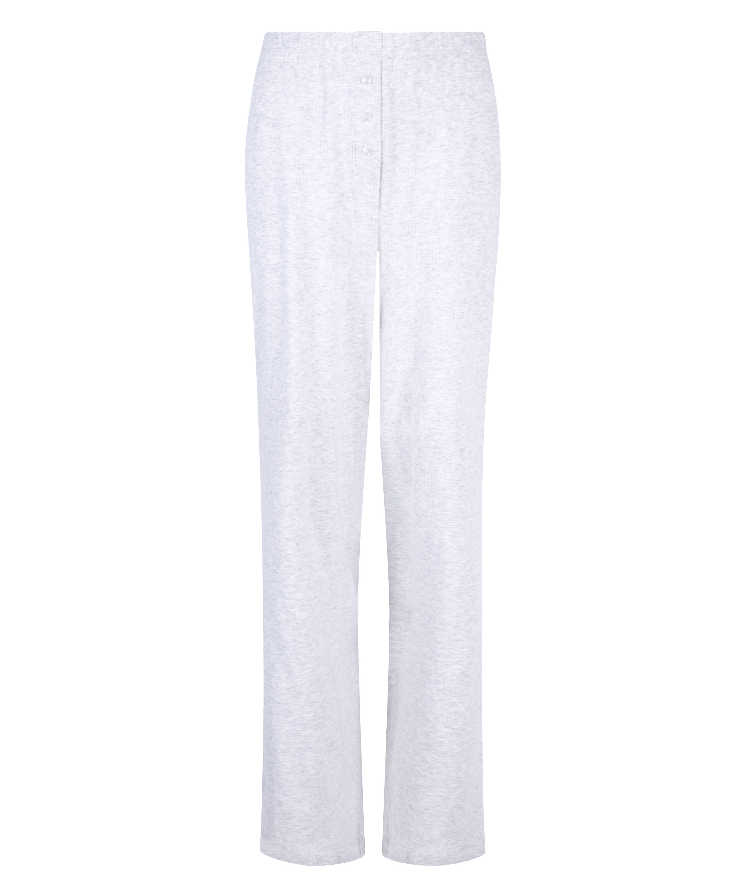 Pantalon de pyjama Pointelle, Gris, main
