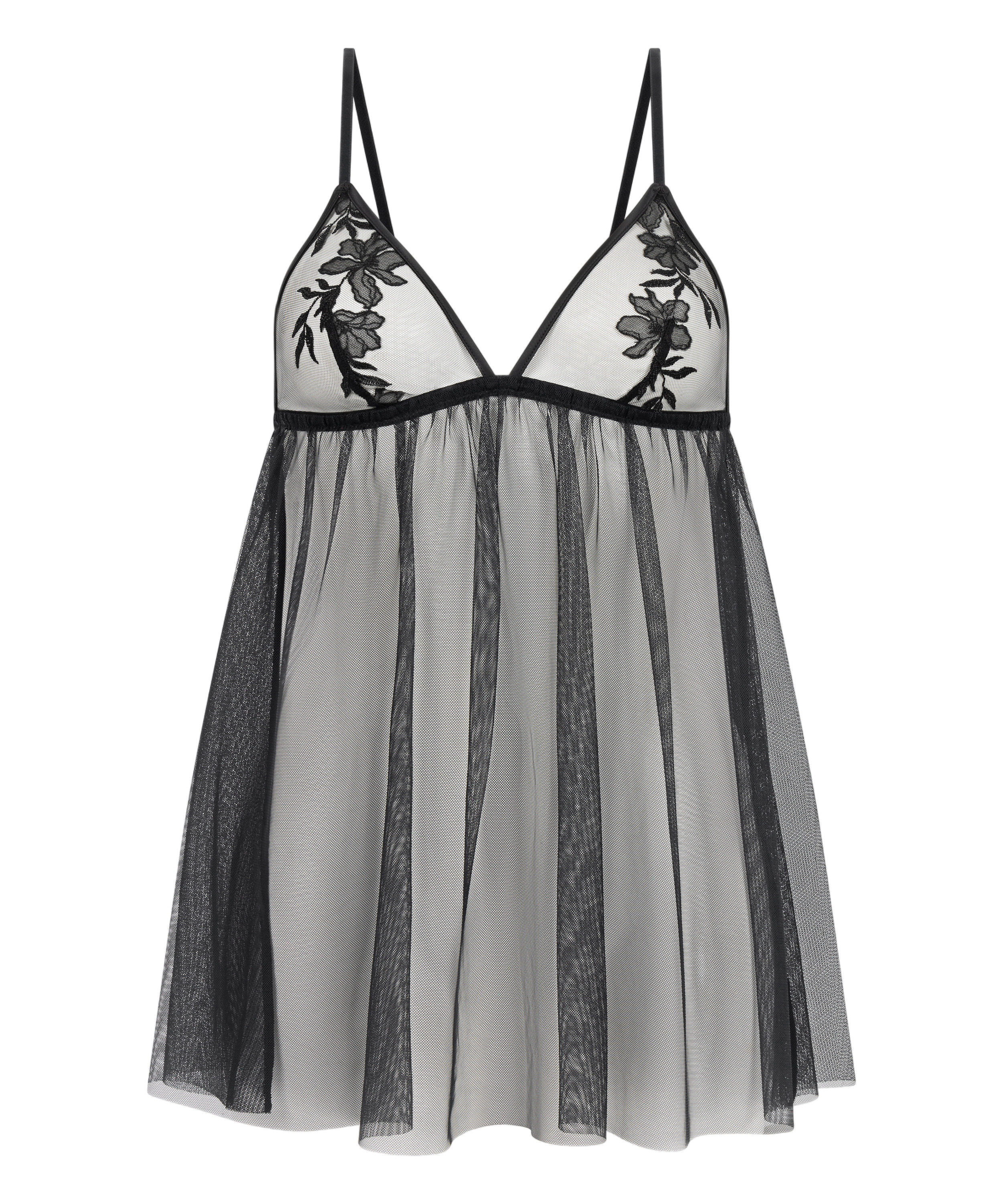 Babydoll Hilton, Schwarz, main