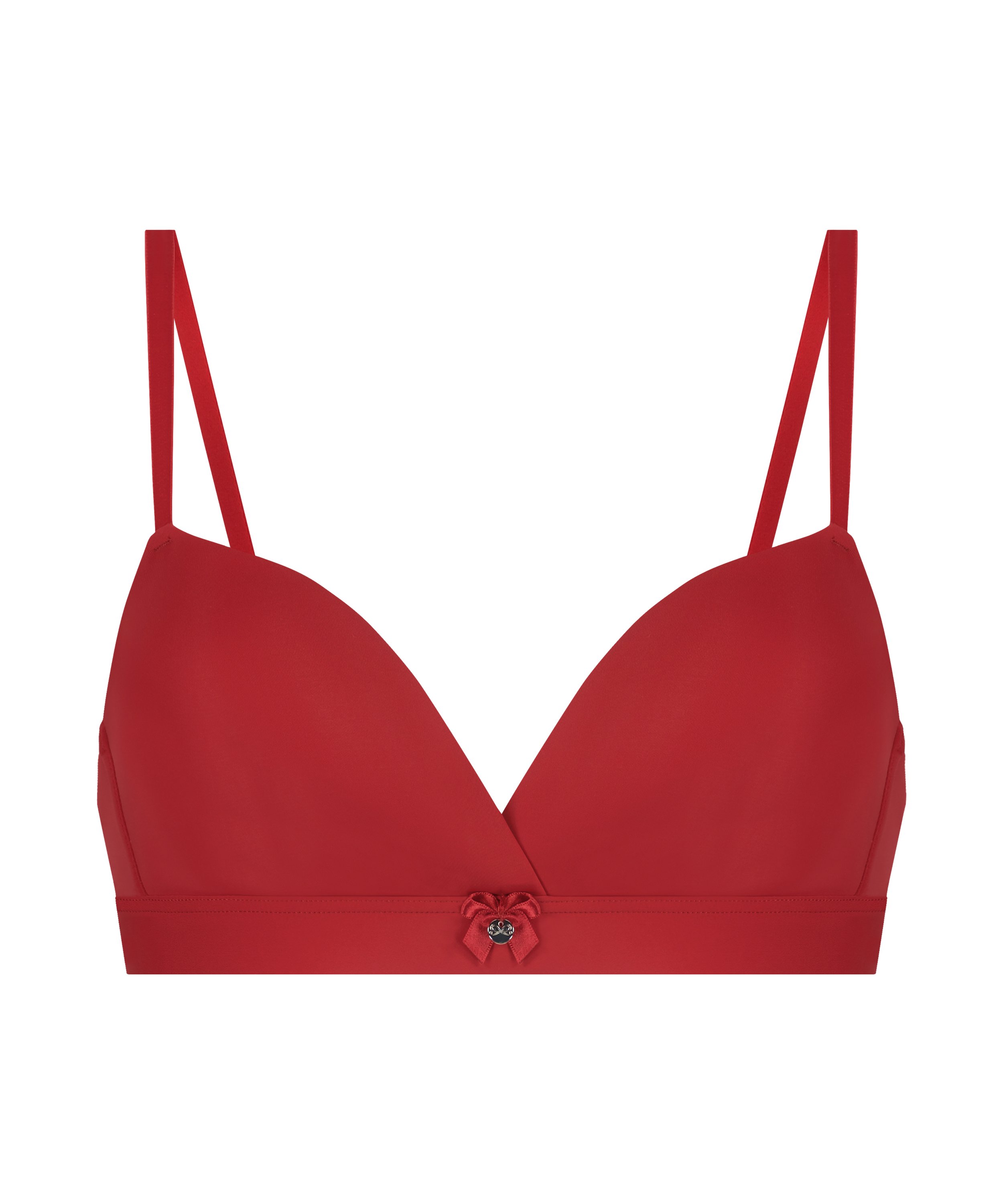 Vorgeformter BH ohne Bügel, Rot, main