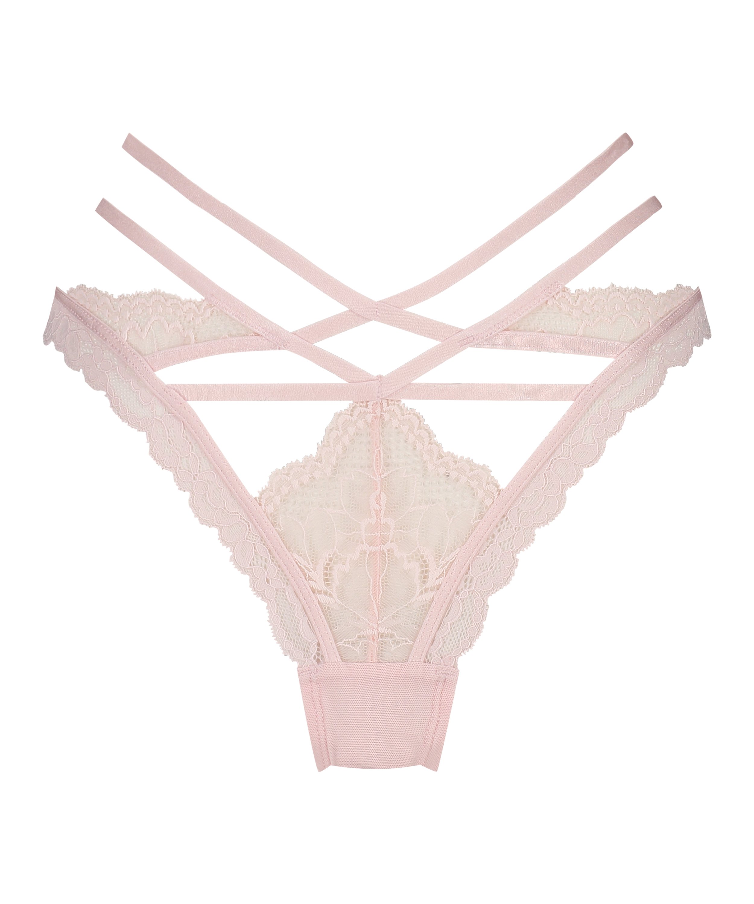 Slip br&eacute;silien Jojo, Rose, main