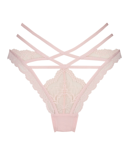 Slip br&eacute;silien Jojo, Rose