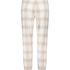 Pyjamahose aus Flanell, Beige